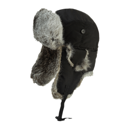 Picture of Tough Duck - Aviator Hat with Rabbit Fur