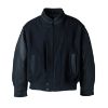 Picture of Genuine Sportswear - Graduate - Melton and Leather Jacket