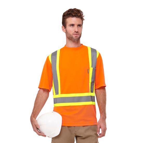 Picture of CX2 Workwear - Watchman - Hi-Viz T-Shirt