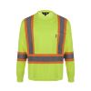 Picture of CX2 Workwear - Lookout - Long Sleeve Hi-Viz T-Shirt