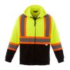 Picture of CX2 Workwear - Freedom - Hi-Viz Full Zip Polyester Fleece Hoodie