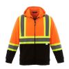 Picture of CX2 Workwear - Freedom - Hi-Viz Full Zip Polyester Fleece Hoodie