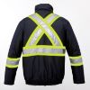 Picture of CX2 Workwear- Endure - Hi-Viz Polyester Canvas Workwear Bomber Jacket