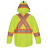 Picture of CX2 Workwear - Armour - Hi-Viz Insulated Polyester Canvas Workwear Parka