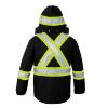 Picture of CX2 Workwear - Armour - Hi-Viz Insulated Polyester Canvas Workwear Parka