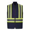 Picture of CX2 Workwear - Titan - Hi-Viz Vest with Sherpa Lining