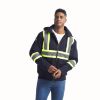 Picture of CX2 Workwear - International - Hi-viz Bomber Jacket with Sherpa Lining