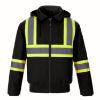 Picture of CX2 Workwear - International - Hi-viz Bomber Jacket with Sherpa Lining