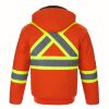 Picture of CX2 Workwear - International - Hi-viz Bomber Jacket with Sherpa Lining