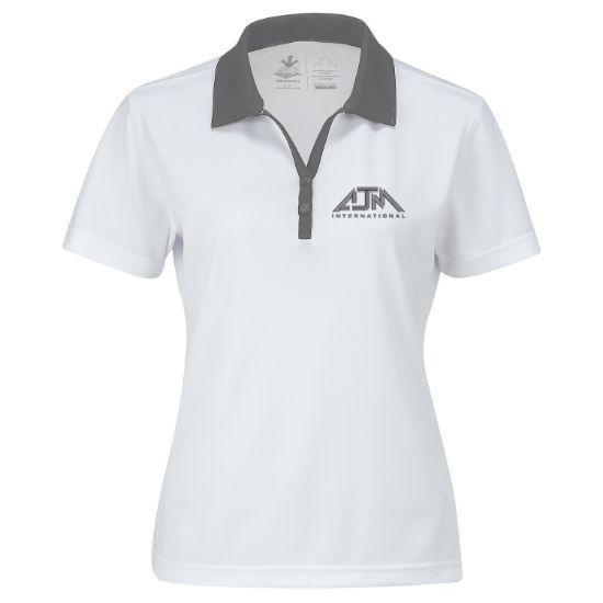 Picture of AJM - PF2015 - Women's Performance Two-Tone Polo