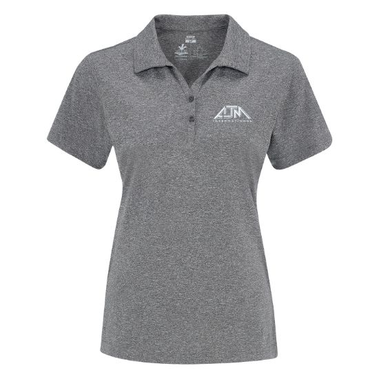 Picture of AJM - PF2040 - Women's Performance Heather Polo