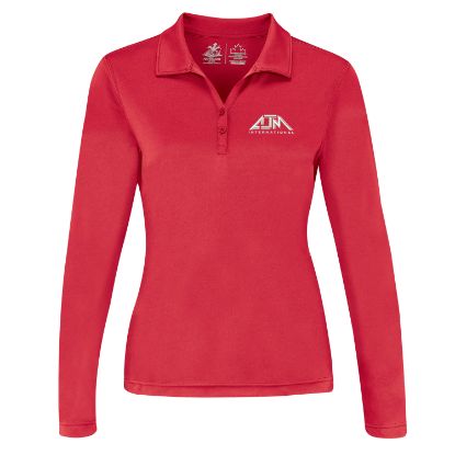 Picture of AJM - PF2900 - Women's Performance Long Sleeve Polos