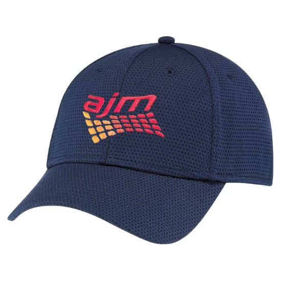 Picture of AJM - AC5032 - Deluxe Polyester Fused Mesh Cap