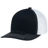 Picture of AJM - 8E019M - Deluxe Chino Twill / Nylon Mesh Cap