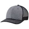 Picture of AJM - 8J016M - Cotton Drill / Polyester Heather / Polyester Mesh Cap