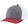 Picture of AJM - 8J016M - Cotton Drill / Polyester Heather / Polyester Mesh Cap