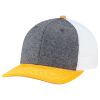 Picture of AJM - 8J016M - Cotton Drill / Polyester Heather / Polyester Mesh Cap