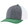 Picture of AJM - 8J016M - Cotton Drill / Polyester Heather / Polyester Mesh Cap