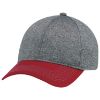 Picture of AJM - 4L938M - Polycotton / Polyester Heather Cap