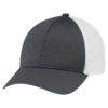 Picture of AJM - 4H647M - Polyester Heather / Soft Polyester Mesh Cap