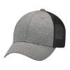 Picture of AJM - 4H647M - Polyester Heather / Soft Polyester Mesh Cap