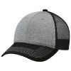 Picture of AJM - 4G645M - Cotton Drill / Polyester Heather / Polyester Mesh Cap