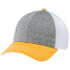 Picture of AJM - 4G645M - Cotton Drill / Polyester Heather / Polyester Mesh Cap