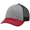 Picture of AJM - 4G645M - Cotton Drill / Polyester Heather / Polyester Mesh Cap