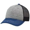 Picture of AJM - 4G645M - Cotton Drill / Polyester Heather / Polyester Mesh Cap