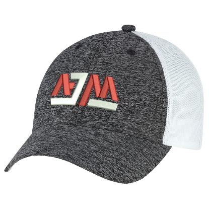 Picture of AJM - 5H647M - Polyester Marl / Soft Polyester Mesh Cap