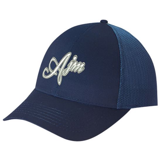 Picture of AJM - 5C390M - Polycotton / Polyester Mesh Cap