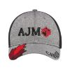 Picture of AJM - 4H337M - Polyester Heather / Soft Polyester Mesh Cap