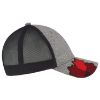 Picture of AJM - 4H337M - Polyester Heather / Soft Polyester Mesh Cap