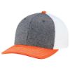 Picture of AJM - 8J016B - Cotton Drill / Polyester Heather / Polyester Mesh Cap
