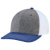 Picture of AJM - 8J016B - Cotton Drill / Polyester Heather / Polyester Mesh Cap