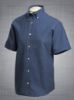 Picture of Forsyth - C118 - Ladies Short Sleeve Houndstooth Oxford Shrit