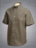 Picture of Forsyth - C118 - Ladies Short Sleeve Houndstooth Oxford Shrit