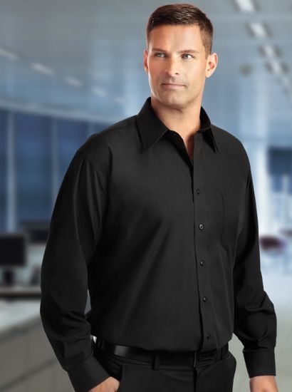 Picture of Forsyth - C250 - Men's Long Sleeve Solid Broadcloth Shirt