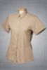 Picture of Forsyth - C262 - Ladies Short Sleeve Mini-Check Yarn Dye Shirt