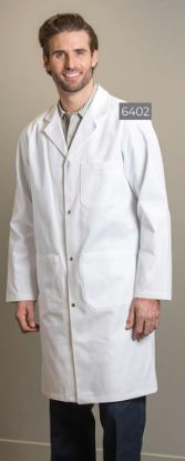 Picture of Premium Uniforms - 6402 - 100% Cotton Men's Lab Coat