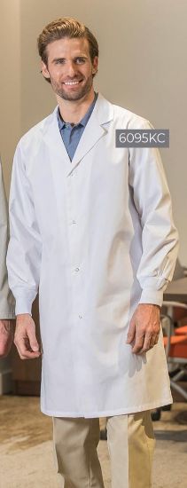 Picture of Premium Uniforms - 6095KC - No Pocket Men's Lab Coat