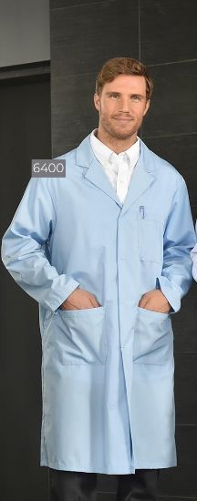 Picture of Premium Uniforms - 6400 - Three Pocket Men's Lab Coat