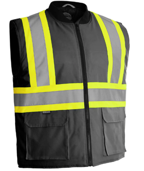 Picture of Forcefield - 022-TVW8QBK - Safety Vest with Quilted Lining
