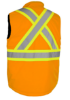 Picture of Forcefield - 022-TVW8SHOR - Safety Vest with Sherpa Lining