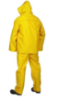 Picture of Forcefield - 023-5000FR - 3-Piece Yellow PVC Rainsuit with Fire Resistant Coating