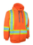 Picture of Forcefield - 024-P844OR - Deluxe Hi-Viz Safety Hoodie with Detachable Hood