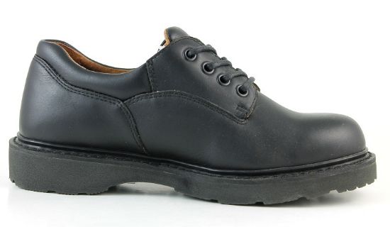 Picture of Biowalk - BW-39035P - Havana - Men's Black Leather Oxford Shoe