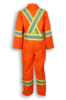 Picture of Big K Clothing - BK-1701-ORG - Hi-Vis Traffic Safety Coverall