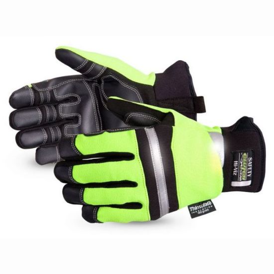 Picture of Superior Glove - MXHVTWT - Clutch Gear® - Hi-Viz Winter Mechanic's Glove