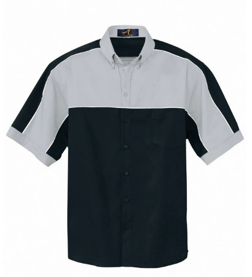 Picture of Ash City - 87013 - Short Sleeve Colour Block Shirt